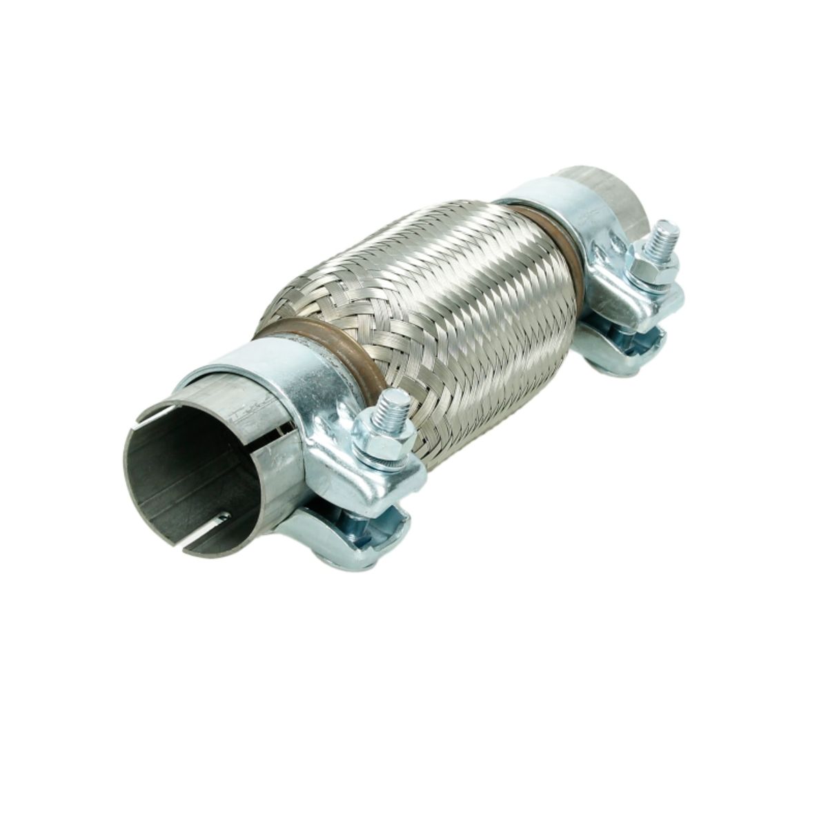 Metallischer flexibler Verbindungsschlauch.