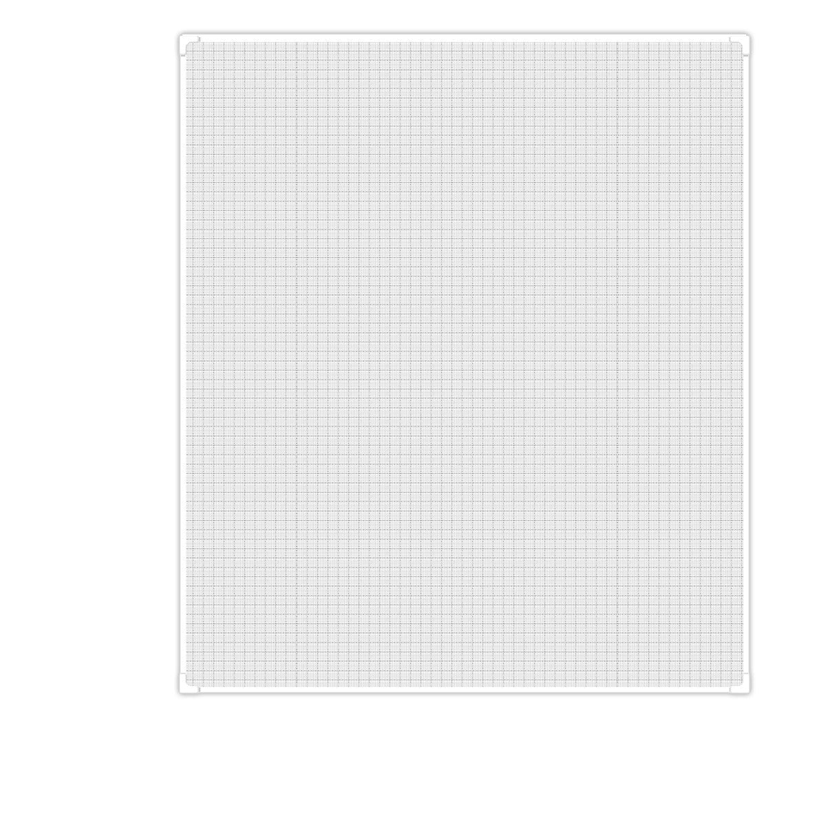White grid pattern on a transparent background.