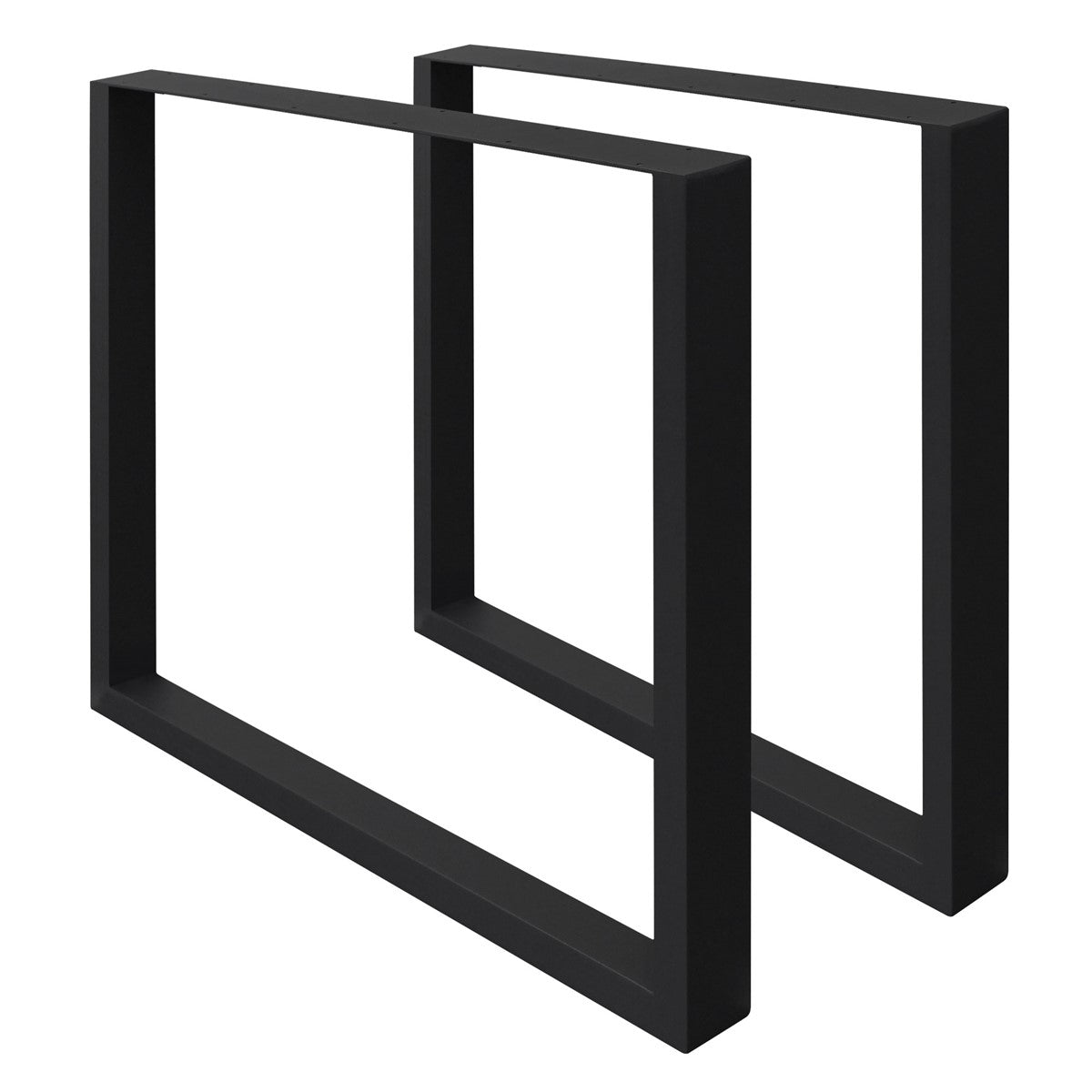 Two black rectangular frames arranged one above the other.